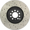 127.33094L by STOPTECH - StopTech Sport Drilled & Slotted Brake Rotor; Front Left