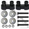 Automann M17347K2 Engine Mount Engine Mount, Includes 2 Mounts and Hardware for Freightliner Trucks