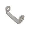 Fleet Engineers 023-00659 Door Hinge Bracket Hinge Butt, One-Piece Weld-on, Notched, Plain Steel, 1.12