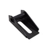 Fleet Engineers 025E10202 Door Hinge Top Fixture Bracket Slide for 1 Rollers, Black E-Coat
