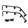Fleet Engineers 03100105 Mud Flap Bracket Mud Flap Bracket, 3/4 Shortie Bar Type, Right Angle, Standard Mount, Pair