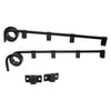 031-00123 by FLEET ENGINEERS - Mud Flap Bracket, 5/8 Straight Bar Type, Triple Coil, Standard Mount, Pair