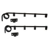 031-00130 by FLEET ENGINEERS - Mud Flap Bracket - 0.63 Bar, Straight, Double Coil , Pair with Mounts, 17 lbs