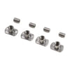 Fleet Engineers 031-01294 Fender Support Bolt Hardware Set for SlideTrax, Stainless Steel