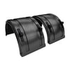 031-01520 by FLEET ENGINEERS - Spray Mate plastic fender - black bulk kit-No hardware
