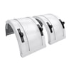 031-01524 by FLEET ENGINEERS - Spray Mate plastic fender - white bulk kit