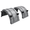 Fleet Engineers 031-01540 Fender Set Fender - Spray Master, FRX Series, Silver Gray, Injection Molded Poly - Sold in Pairs