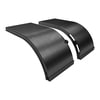 Fleet Engineers 031-01639 Fender Set Spray Master half tandem plastic fender, black - bulk kit