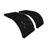 Fleet Engineers 031-01646 Fender Set Spray Master SR-22, Black, Pair