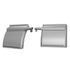031-00471 by FLEET ENGINEERS - Paddle Mount Classic PMCL-24 Low Mount, Stainless Steel, Pair
