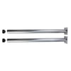 Fleet Engineers 031-00846 Fender Support Bracket Side Style End Mount, 2 Bracket Set, Polished Chrome