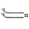 031-00886 by FLEET ENGINEERS - Fender Bracket - Stainless Steel, 30.25 in. Length, End Mount, Packaged Set