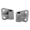Fleet Engineers 031-00894 Mud Flap Hanger Bracket cast corner mounting packaged set .75 bar - black primed finish
