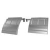 Fleet Engineers 031-01047 Truck Quarter Fender Kit Cross-Tube Classic XTCL-24 Low Mount, Stainless Steel, Pair