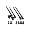 Fleet Engineers 031-02045 Fender Support Bracket Master End Mount with Center Muti-Mount, Economy Quick Pick Set, E-Coat