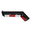 033-04542 by FLEET ENGINEERS - Mud Flap Bracket - 27.54 In., Shortie, Spring Loaded, Black E-Coat, Standard Mount