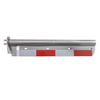 Fleet Engineers 033-04567 Mud Flap Bracket FB-27 Spring Loaded Brackets, Straight 28 with Tape, Stainless Steel