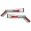 Fleet Engineers 033-05017 Mud Flap Bracket Hellcat Straight Spring Loaded Flap Bracket, Shortie, Stainless Steel