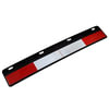 Fleet Engineers 033-05040 Mud Flap Conspicuity Strip Universal Conspicuity Plates, Straight, Black E-Coat, 2 Plates