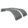 Fleet Engineers 034-01315 Fender Set Spray Master Classic DRC-22, 18 Gauge Galvanized Steel, Ribbed, 103 Length, Pair