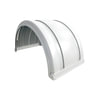 034-01524 by FLEET ENGINEERS - Spray Mate plastic (individual) fender - white