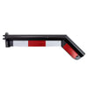 Fleet Engineers 033-05194 Mud Flap Bracket FB-27 Spring Loaded Brackets, Aftermarket Shortie 27.5 with Tape, Black E-Coat