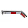 Fleet Engineers 033-05197 Mud Flap Bracket FB-27 Spring Loaded Brackets, Aftermarket Frame Mount Shortie 30.25 with Tape,