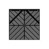 033-08001 by FLEET ENGINEERS - Mud Flap - 24" x 24" Straight Polypropylene, Aerodynamic, Straight, 24" Black