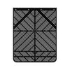 033-08002 by FLEET ENGINEERS - AeroFlap« AF-24 Aerodynamic Mud Flap, straight, 30" Black