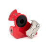 Tramec Sloan 36261P Gladhand Powder-Coated Aluminum Gladhand, 38-Degree Bracket Mount, Emergency, Rubber Seal
