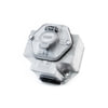 Tramec Sloan 38804 Electrical Pin Socket 7-Way Zinc Receptacle without Circuit Breakers, Solid Pin, 3 Box
