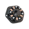 Tramec Sloan 38813 Electrical Pin Socket 7-Way Zinc Receptacle, Split Pin, 20A Circuit Breakers