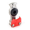 Tramec Sloan 56201 Gladhand Standard Aluminum Gladhand, Emergency, Rubber Seal, Riveted Wear Plate