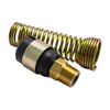 Tramec Sloan 31408B Air Brake Fitting Quick-Fix Kit, For 3/8 Hose with 3/8 Fitting, Spring Guard, Brass Barb