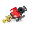 36254 by TRAMEC SLOAN - Anodized Shut-Off Gladhand, Emergency, Rubber Seal, 1/2 O.D.