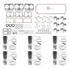 PAI 855020-006 Engine Rebuild Kit Premium Engine Rebuild Kit for Cummins 855 Series Engine Application