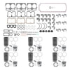 PAI 855038-017 Engine Rebuild Kit DUAL-NI Engine Rebuild Kit for Cummins 855 Series Engine Application