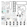 PAI C13601-017 Engine Rebuild Kit Engine Overhaul Rebuild Kit for Caterpillar C13 Engine Application