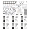PAI S60108-033 Engine Rebuild Kit Engine In-Frame Rebuild Kit for Detroit Diesel Series 60 Application
