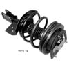 Monroe 271797 Suspension Strut and Coil Spring Assembly Quick-Strut Suspension – Jambe de force complète avec ressort