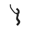 Dayco 71869 Radiator Coolant Hose CURVED RADIATOR HOSE, DAYCO