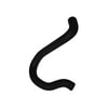 72691 by DAYCO - CURVED RADIATOR HOSE, DAYCO