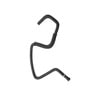 87790 by DAYCO - MOLDED HEATER HOSE, DAYCO