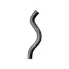 88438 by DAYCO - MOLDED HEATER HOSE, DAYCO