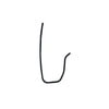 86836 by DAYCO - MOLDED HEATER HOSE, DAYCO