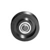 89115 by DAYCO - Heavy Duty Idler/Tensioner Pulley - Steel, 102.5mm Dia, 8 Groove, 2 Bearings, 17mm ID