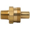 Tectran 1021 Air Brake Air Hose Fitting Pipe Fitting - 3/8 in. I.D Hose, 1/4 in. Pipe Thread, Body