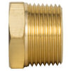 Tectran 110-BA Multi-Purpose Pipe Bushing Air Brake Air Line Fitting - Brass, Bushing, 1/4 in. Male, 1/8 in. Female Thread