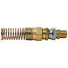 Tectran 1102 Air Brake Air Line Fitting Air Brake Air Line Fitting - 3/8 in. I.D Hose, Swivel Type, with Spring Guard