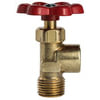 Tectran 1115-CC Air Brake Air Line Fitting Shut-Off Valve - 200 psi, 3/8 in. Male, 3/8 in. Female Pipe Thread